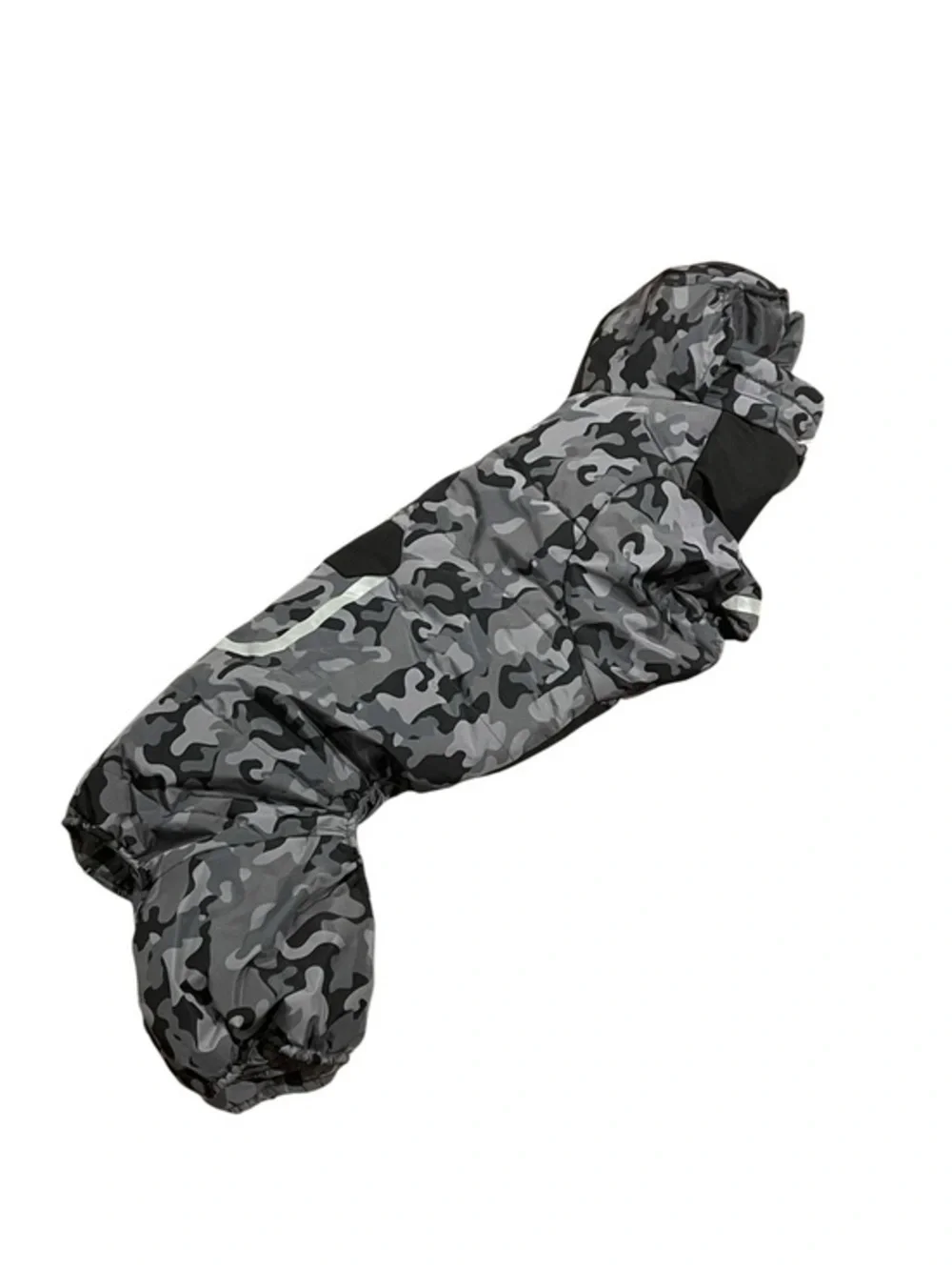 NEW XXL Dog Snowsuit Reddy Camo Puffer Coat Jacket Snow Suit Gray Pet $79